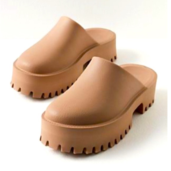 Free People / Jeffrey Campbell platform mules size 10 - Picture 1 of 1